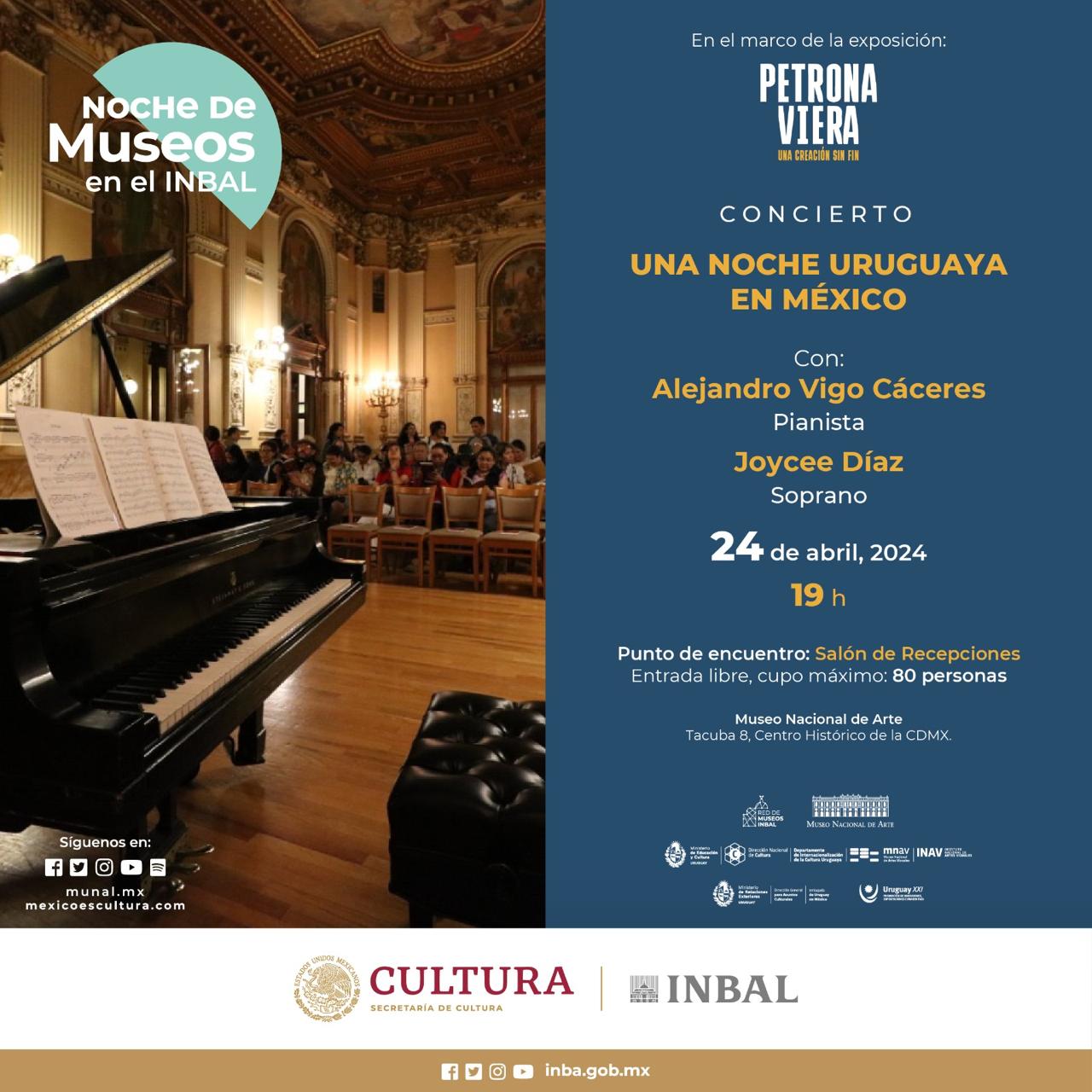 Concierto Una Noche Uruguaya en México